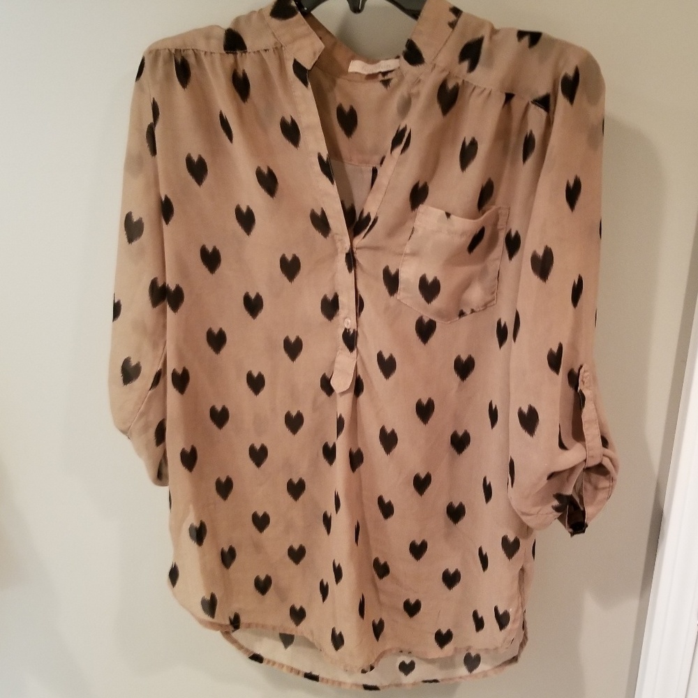 Modcloth heart tunic